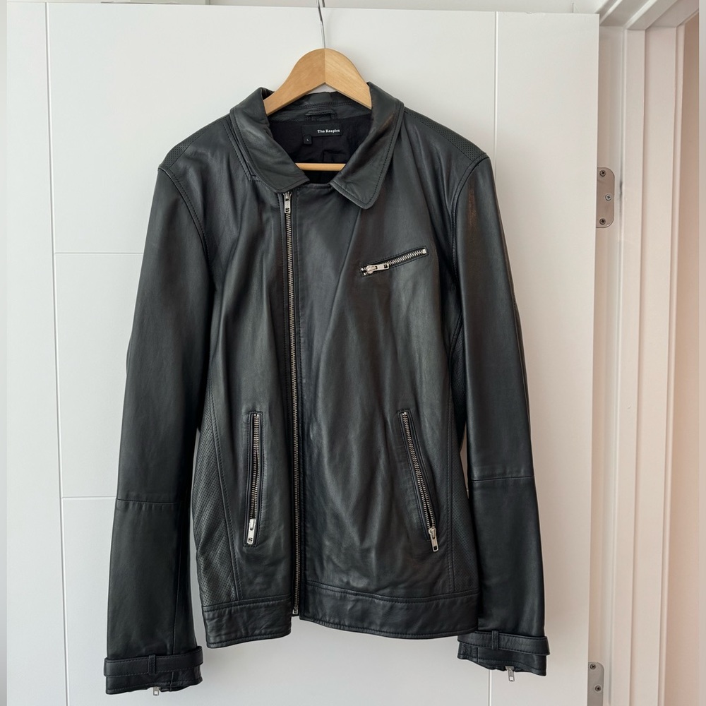 The Kooples Men’s Moto Leather Jacket